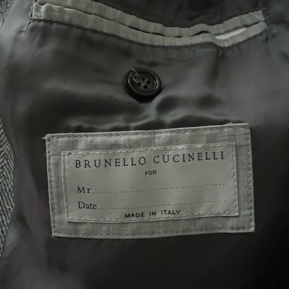 M fall outer wear collection, gray H PEACOAT H BONE size 48 - Picture 6 of 8